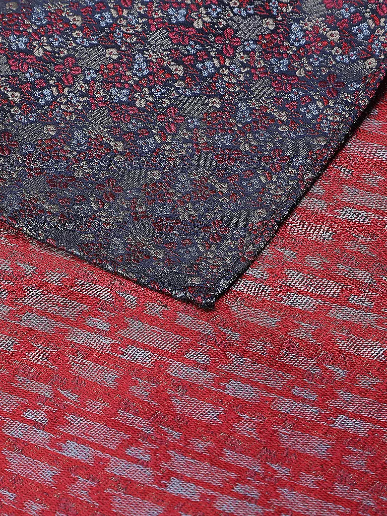 SEIDENFALTER | Pañuelo de bolsillo | Rojo oscuro