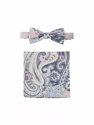 SEIDENFALTER | Set de pajarita y pañuelo PRINCE BOWTIE | Azul oscuro