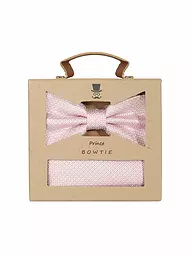 SEIDENFALTER | Set de regalo - Pajarita y pañuelo de bolsillo | Rosa