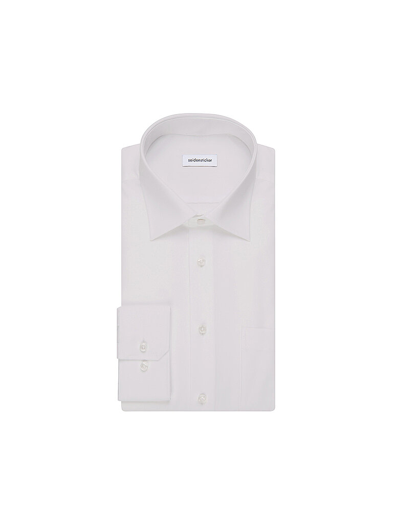 Camisa de vestir corte confort blanco 47