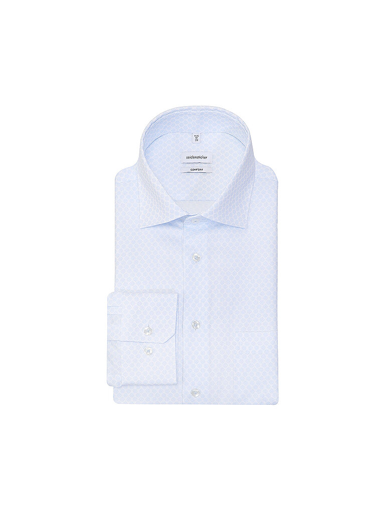Camisa de corte regular azul claro 40