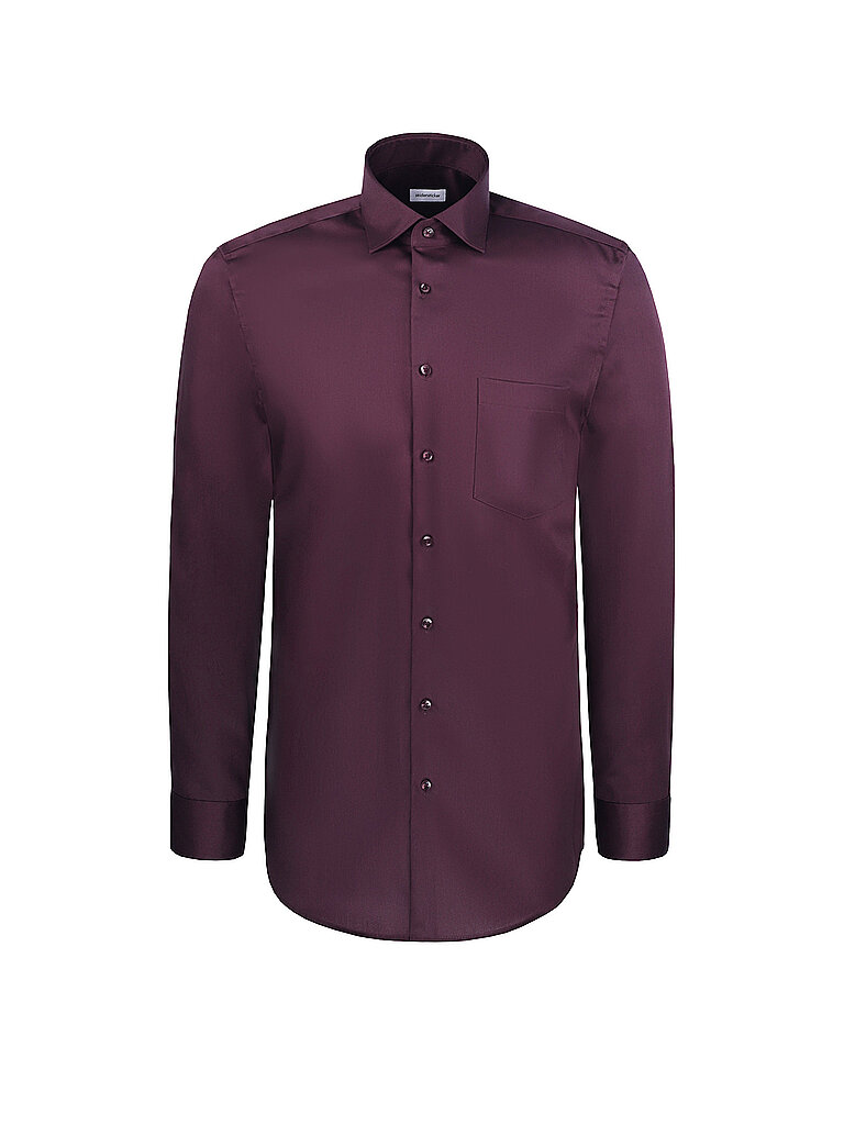 seidensticker Camisa de negocios Comfort Fit rojo oscuro