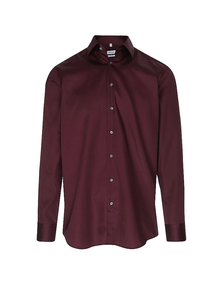seidensticker Camisa Regular Fit rojo oscuro