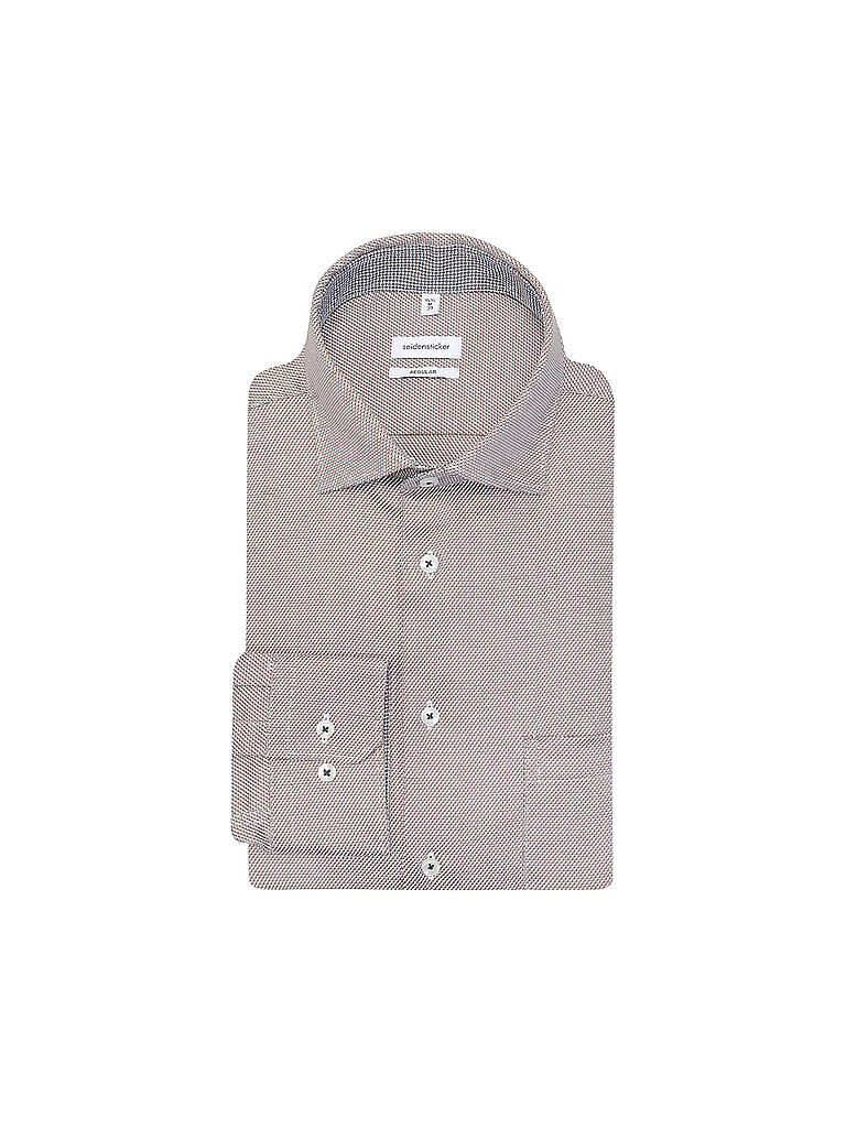 seidensticker Camisa Regular Fit marrón