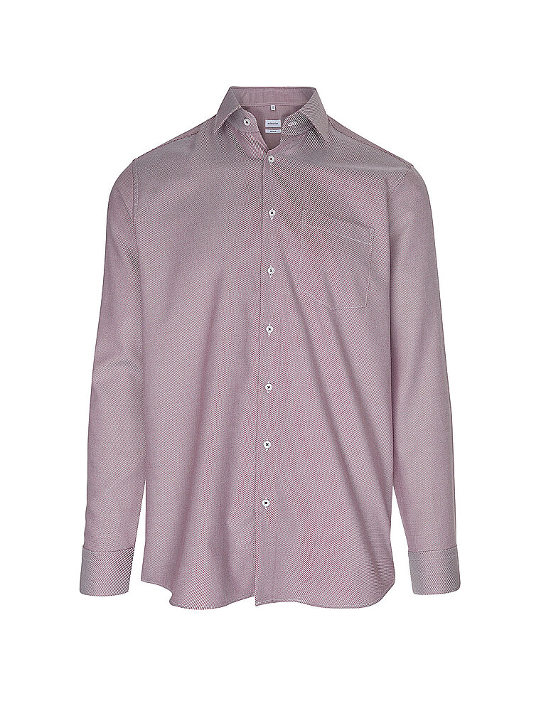 seidensticker Camisa Regular Fit rojo oscuro