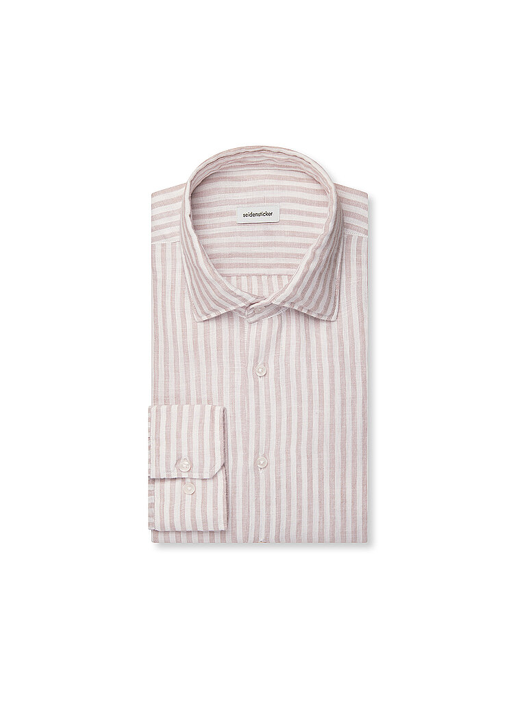 Camisa de lino beige 41