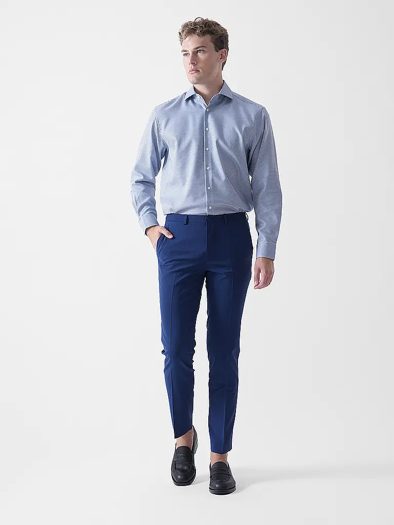 SEIDENSTICKER | Camisa de vestir Comfort Fit | Azul oscuro