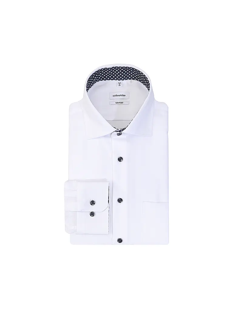 SEIDENSTICKER | Camisa de vestir corte confort | Blanco