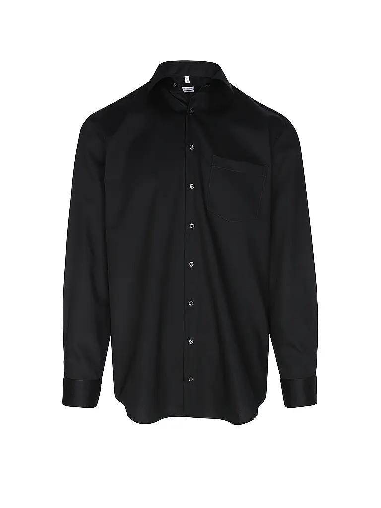 SEIDENSTICKER | Camisa de vestir corte confort | Negro