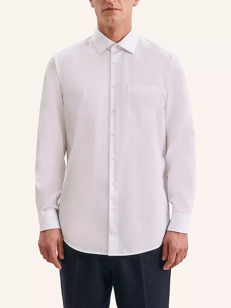 SEIDENSTICKER | Camisa de vestir corte confort | Blanco