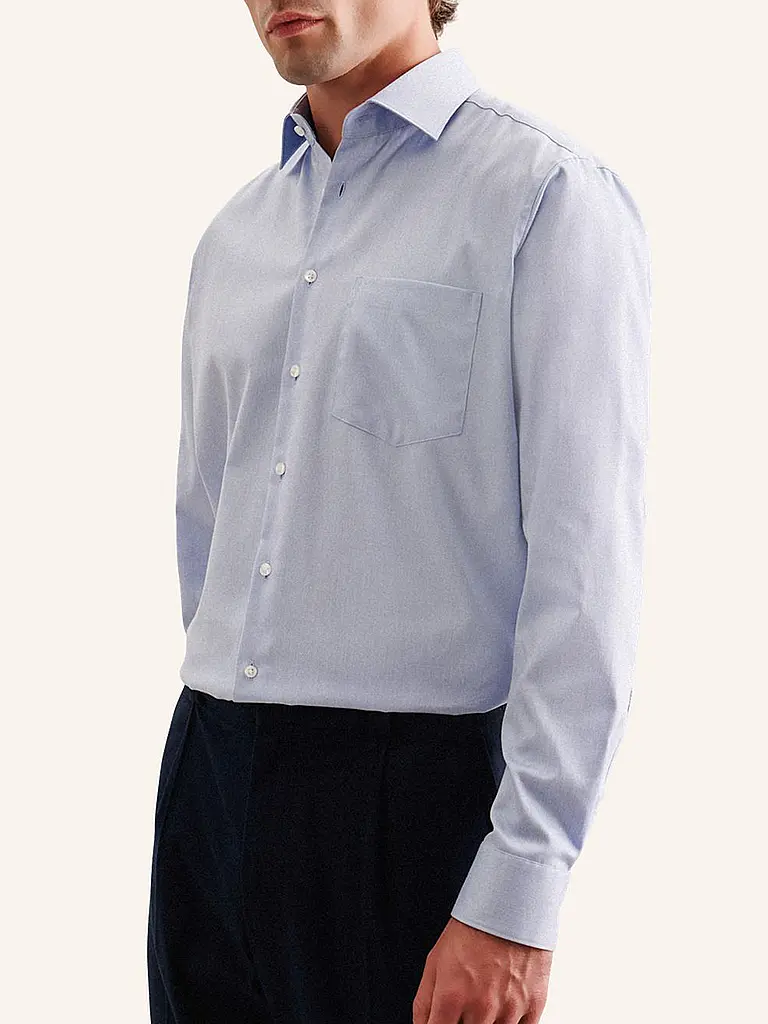 SEIDENSTICKER | Camisa de vestir corte confort | Azul claro