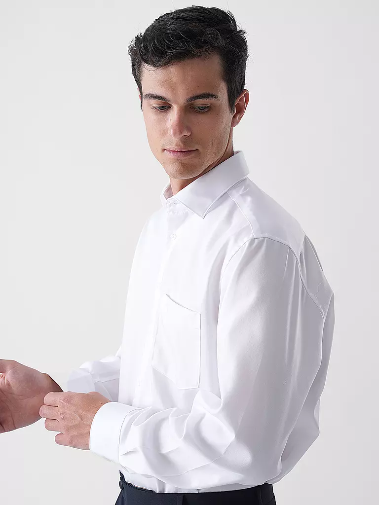 SEIDENSTICKER | Camisa de vestir corte confort | Blanco