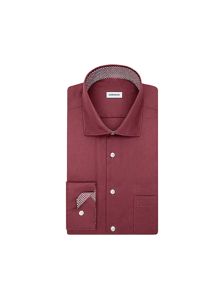 SEIDENSTICKER | Camisa de vestir | Rojo oscuro