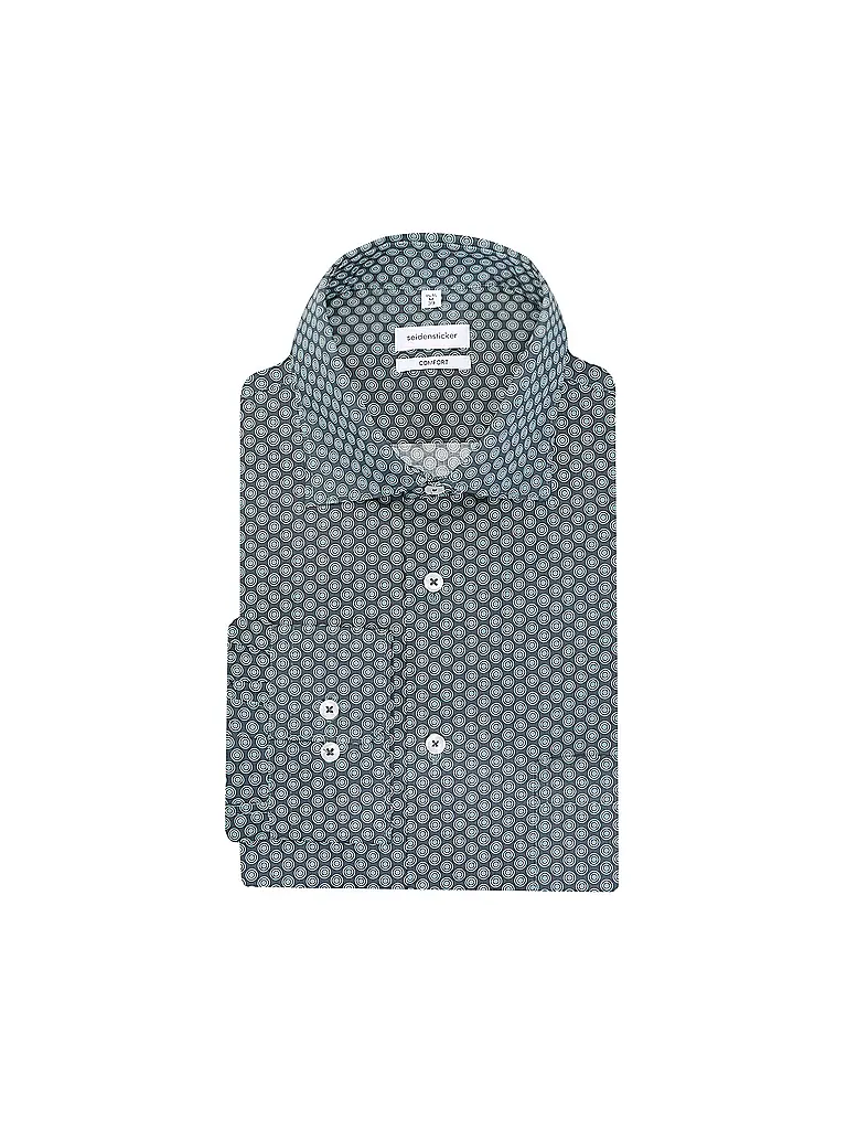 SEIDENSTICKER | Camisa Regular Fit | Verde oscuro