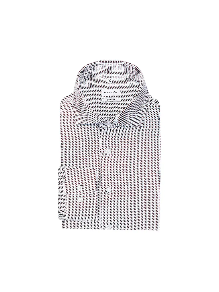 SEIDENSTICKER | Camisa Regular Fit | Rojo oscuro