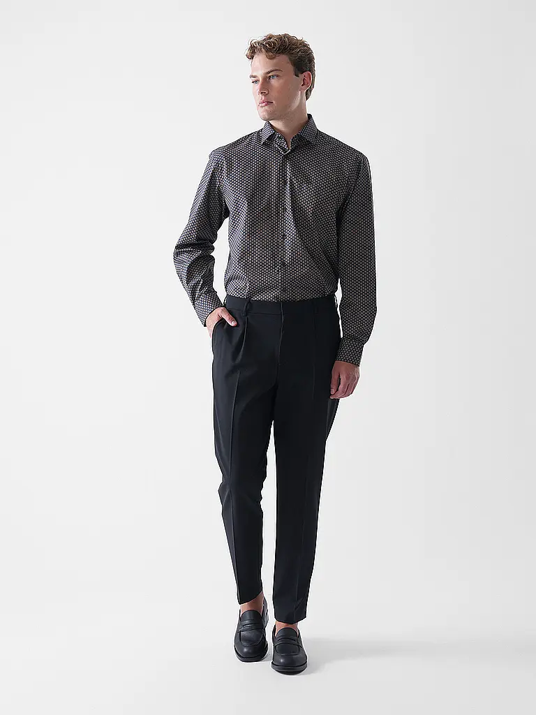 SEIDENSTICKER | Camisa Regular Fit | Marrón