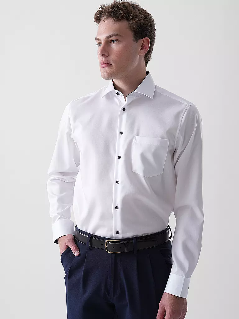 SEIDENSTICKER | Camisa Regular Fit | Blanco