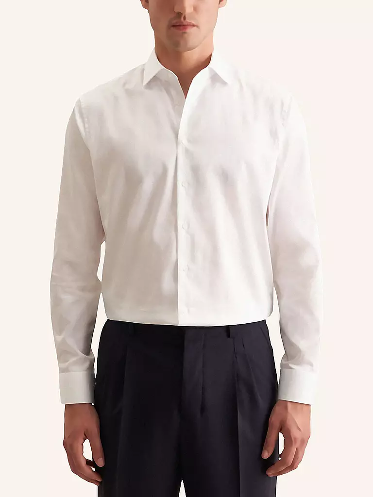 SEIDENSTICKER | Camisa Regular Fit | Blanco