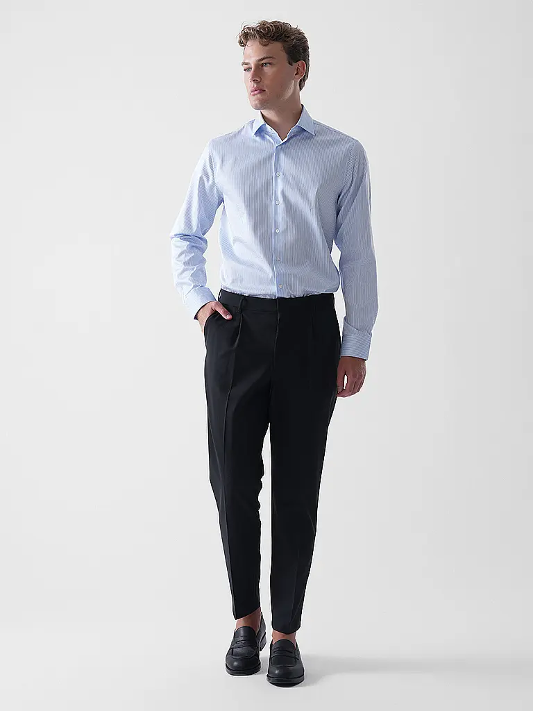 SEIDENSTICKER | Camisa Slim Fit | Azul claro