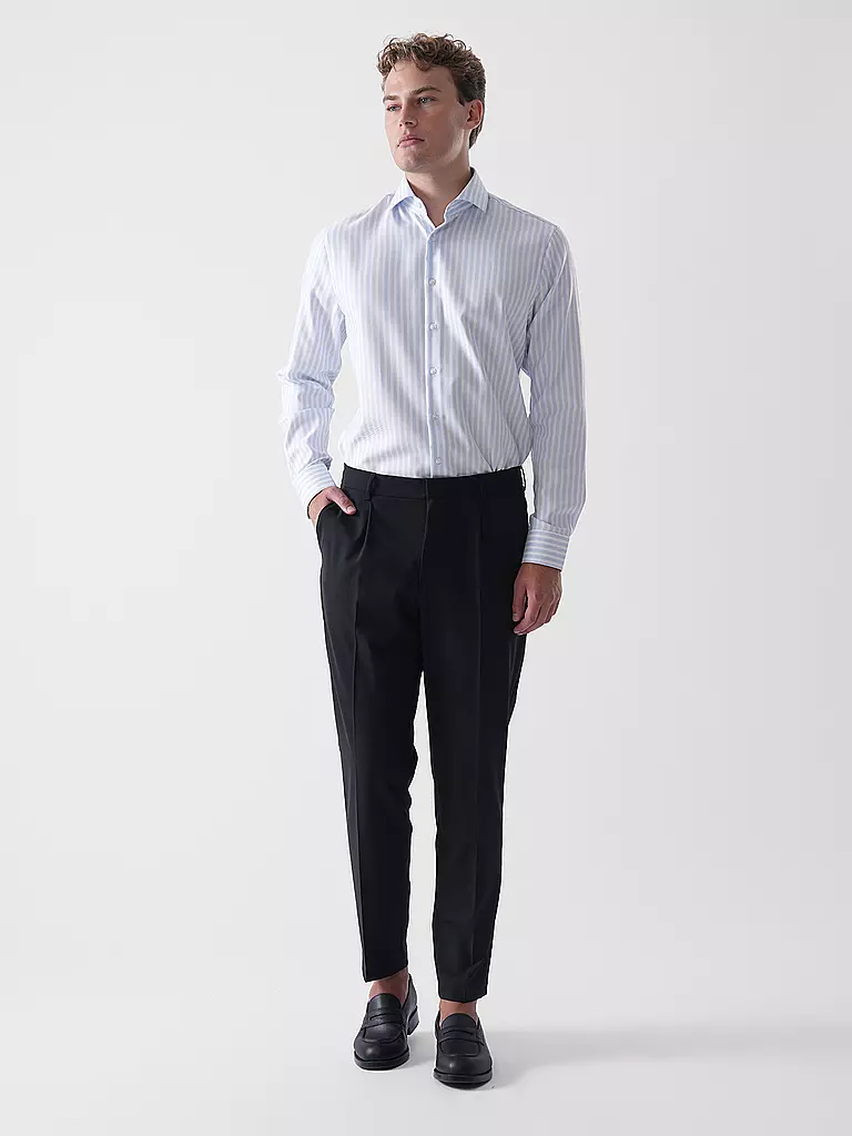 SEIDENSTICKER | Camisa Slim Fit | Azul claro