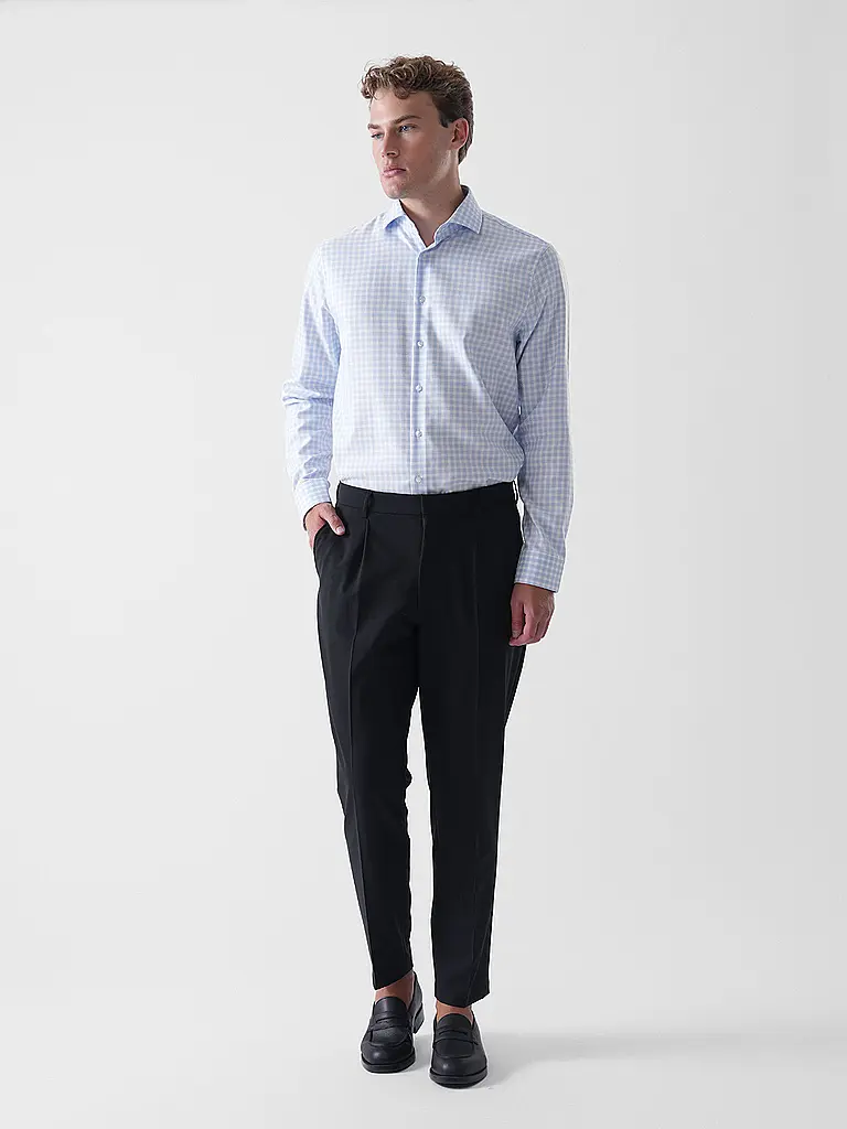 SEIDENSTICKER | Camisa Slim Fit | Azul claro