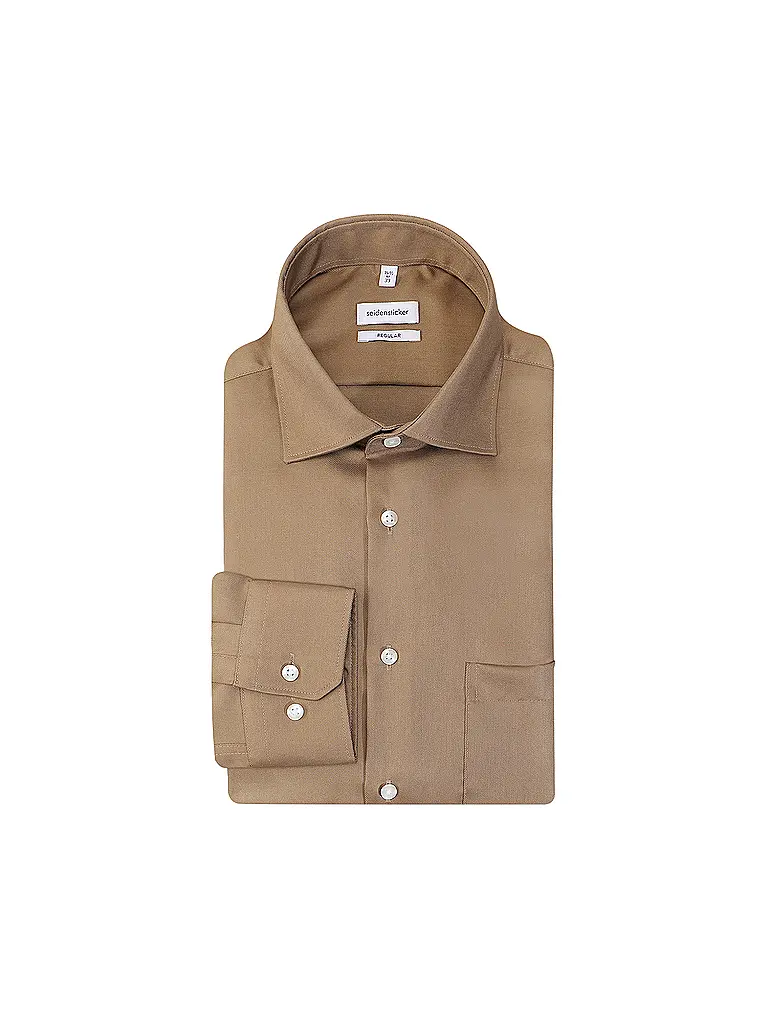 SEIDENSTICKER | Camisa | Marrón claro