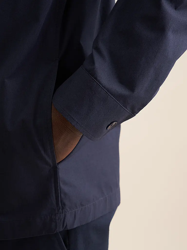 SEIDENSTICKER | Sobrecamisa | Azul oscuro