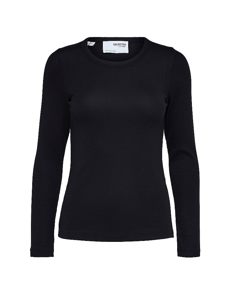 Camiseta de manga larga SLFDIANNA negro XL