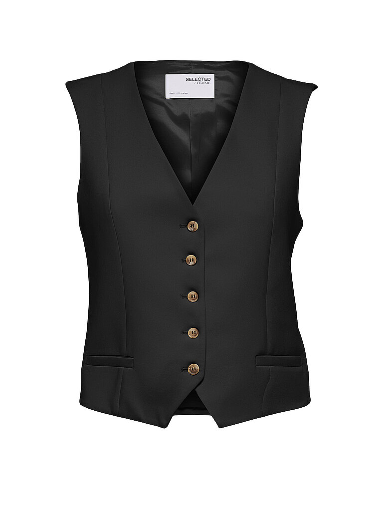 Selected Femme Chaleco gris 40