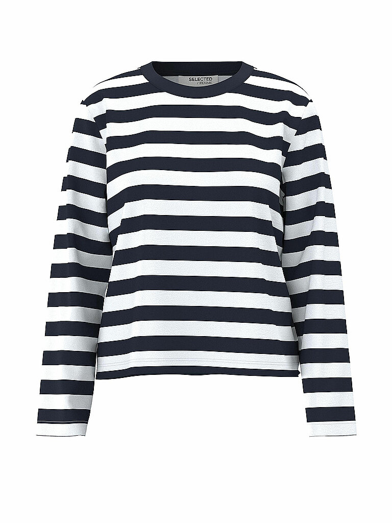 Camiseta de manga larga SLFESSENTIAL azul oscuro XS