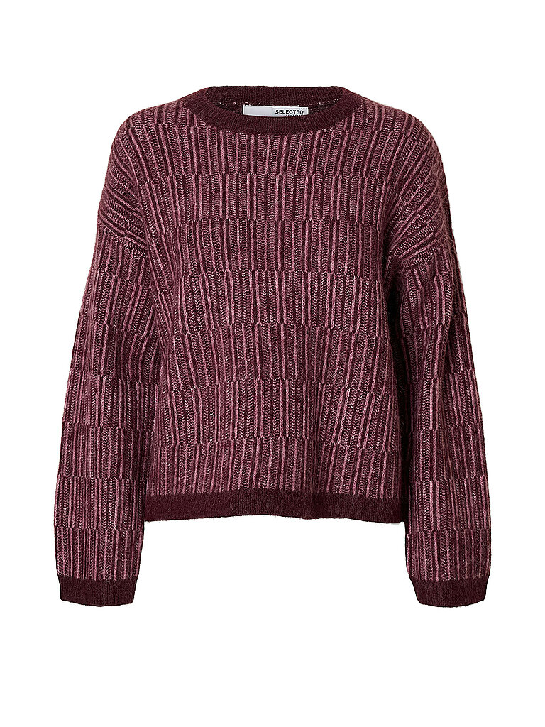 Nombre del producto: Jersey SLFALVA rojo oscuro XS