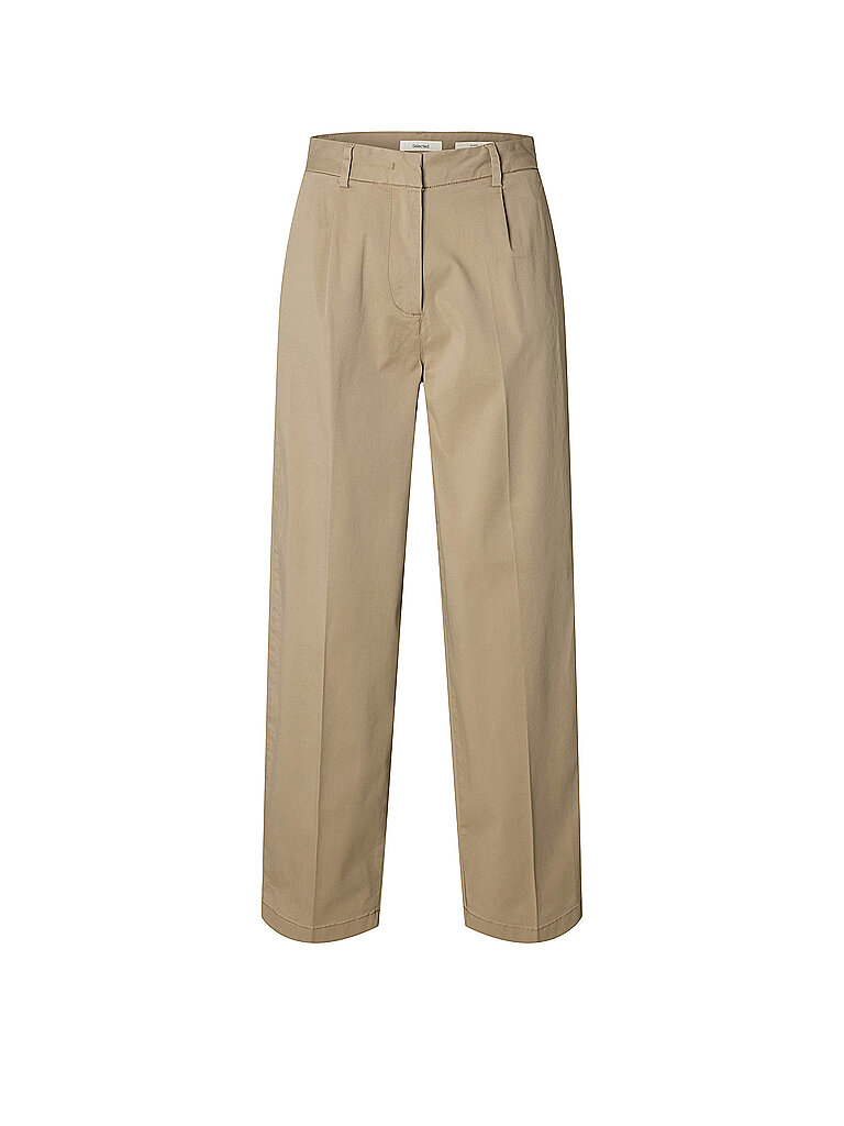 Pantalón Barrel Fit SLFBARREL crema 38/L30