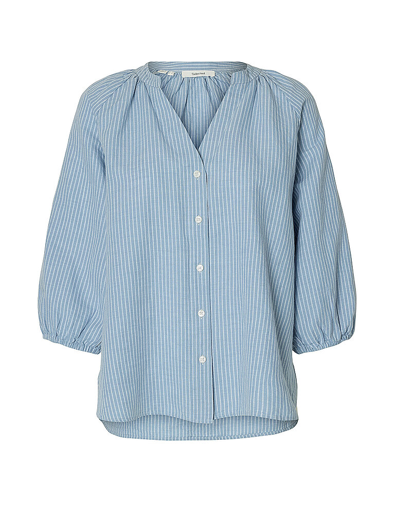 Blusa SLFCLEO-ALBERTA azul claro 34