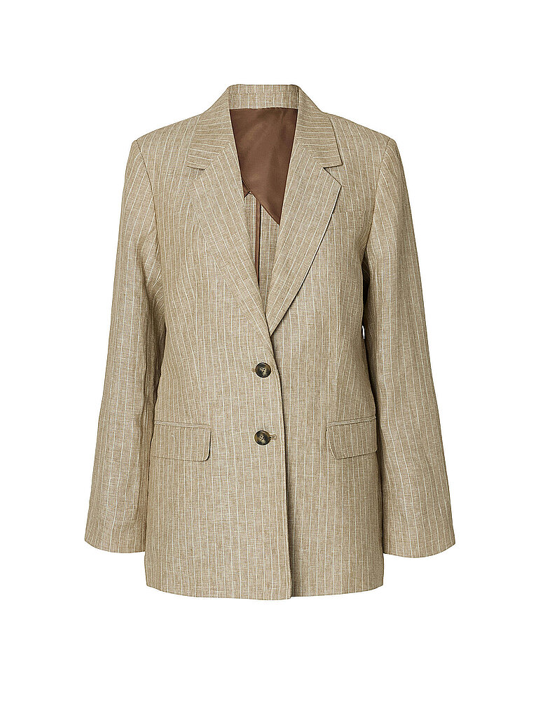 Selected Femme Blazer SLFRELAXED beige