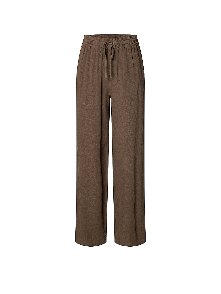 Selected Femme Marlenehose SLFVIVA-GULIA marrón