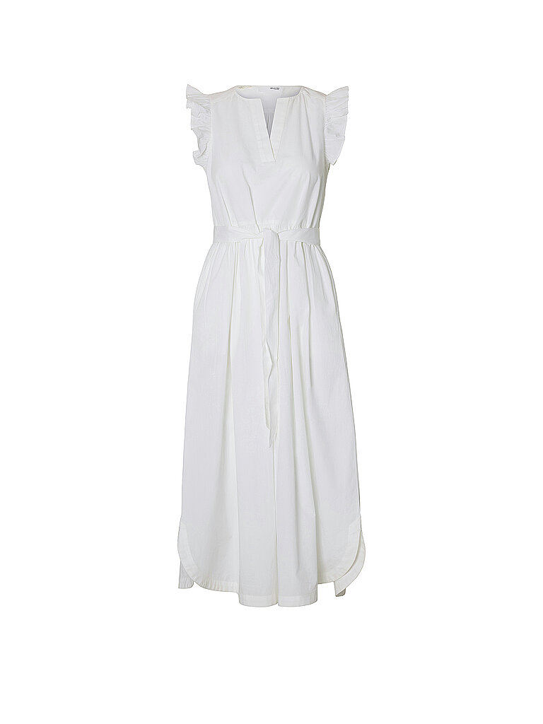 Midikleid SLFBLAIR-IDA blanco 42