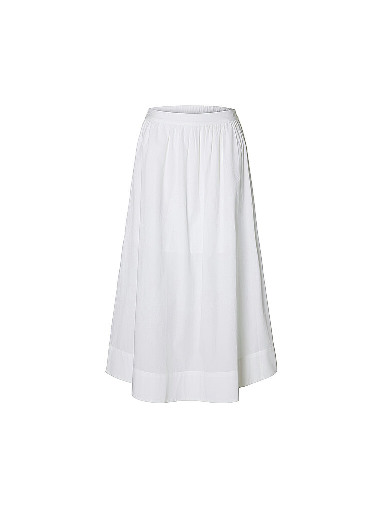 Midi falda SLFBLAIR blanco 38