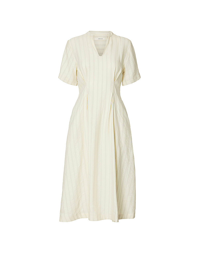 Midikleid SLFMARIE crema 40