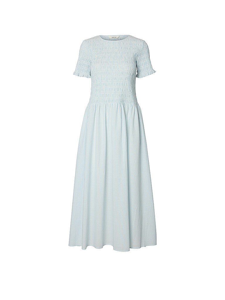 Midikleid azul claro 34