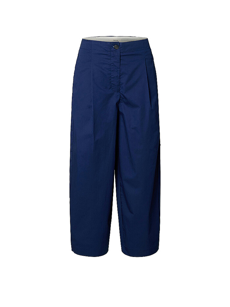 Pantalón Barrel Leg SLFBARREL CARMEN azul oscuro 42/L32