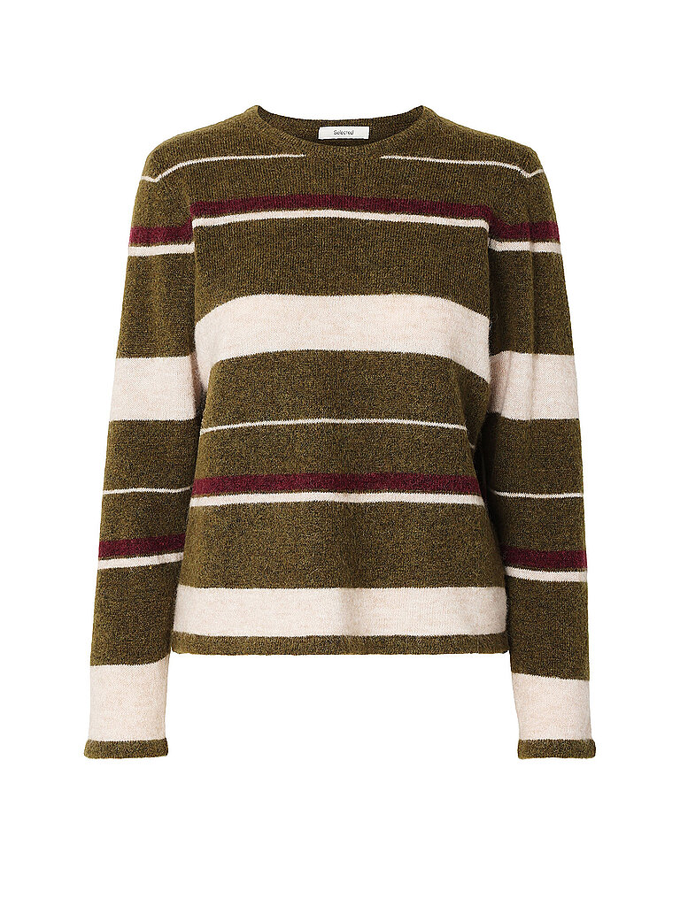 Selected Femme Pullover SLWLULU oliva