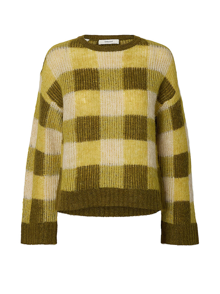 Selected Femme Pullover SLWLULU verde