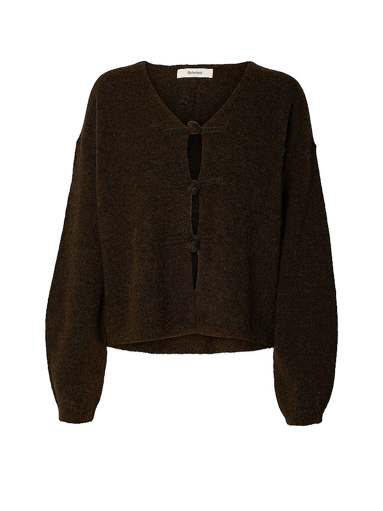 Selected Femme Cardigan SLWLULU marrón