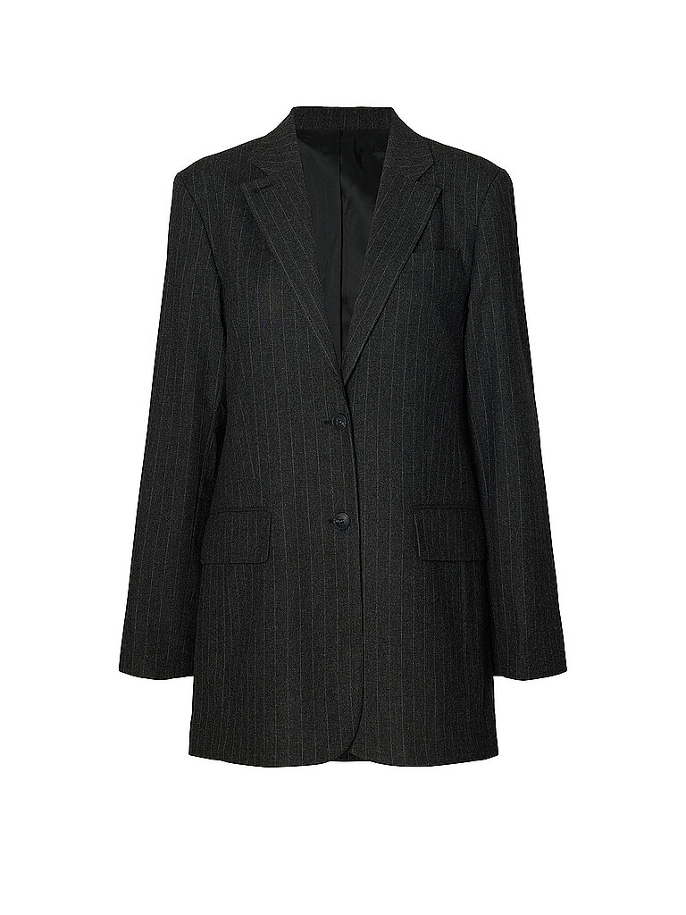 Selected Femme Blazer SLWOVERSIZED gris