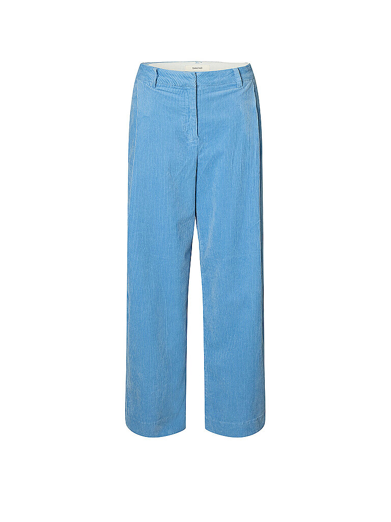 Selected Femme Pantalón Marlene SLWWIDE azul claro
