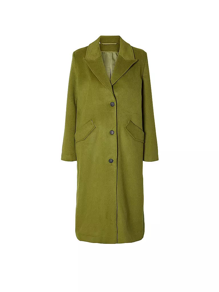 SELECTED FEMME | Abrigo de lana SLFLAILA | Oliva