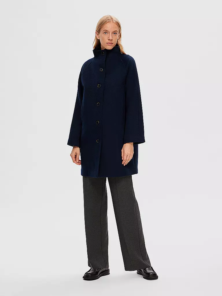 SELECTED FEMME | Abrigo SLFVINNI | Azul oscuro