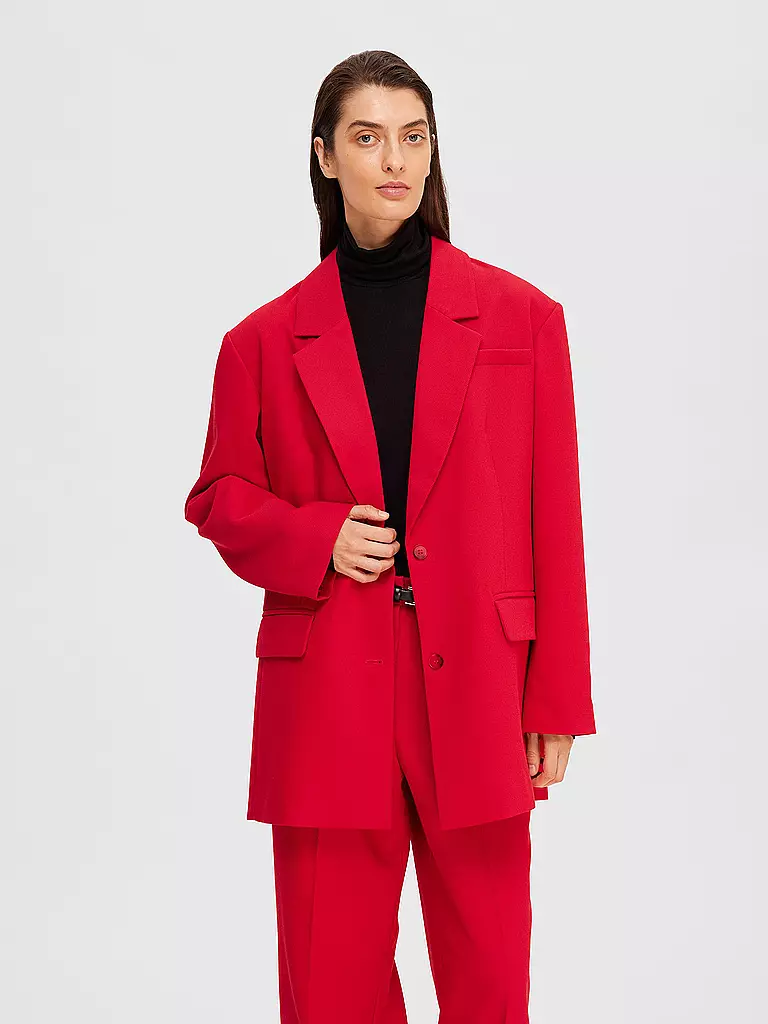 SELECTED FEMME | Blazer Oversized Fit  SLFMAGGIE | Rojo
