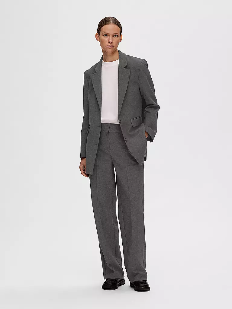 SELECTED FEMME | Blazer Relaxed Fit SLFRITA | Gris