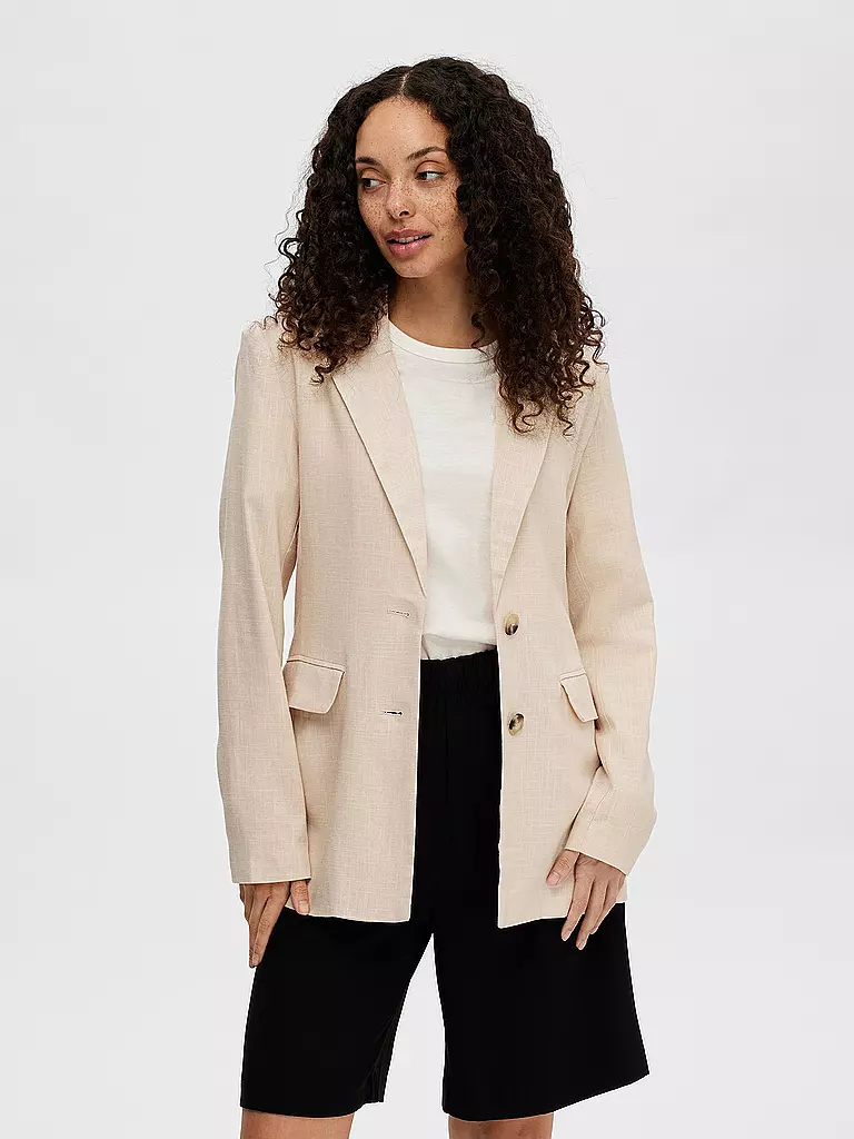 SELECTED FEMME | Blazer SLFVIVA | Beige
